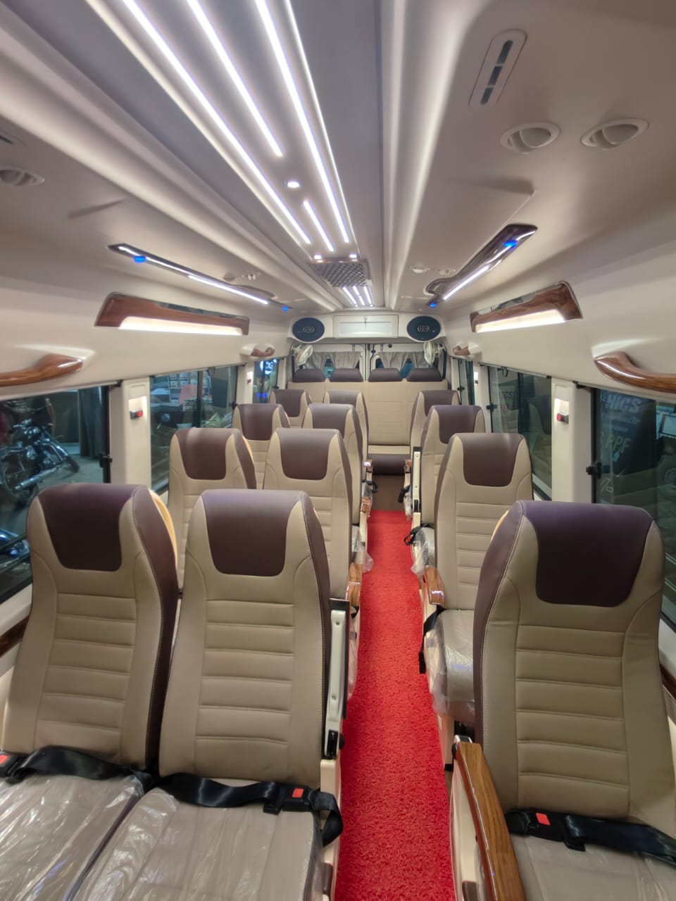 Rent 16+1 tempo traveller