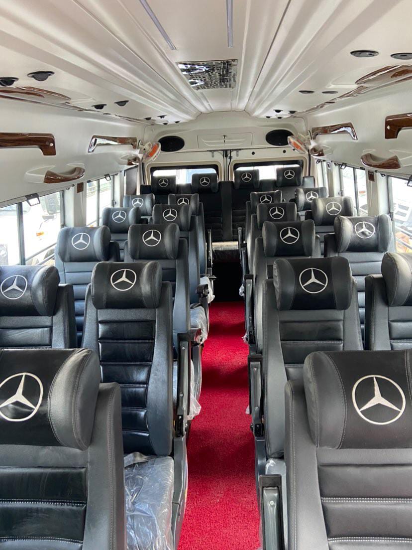 Rent 26+1 tempo traveller